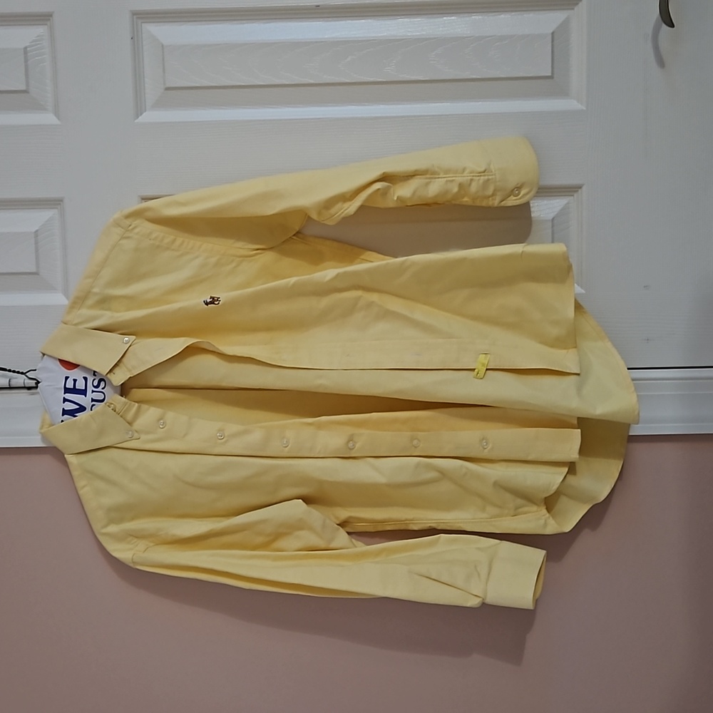 Polo by Ralph Lauren Yellow Men's Button-Down Shirt